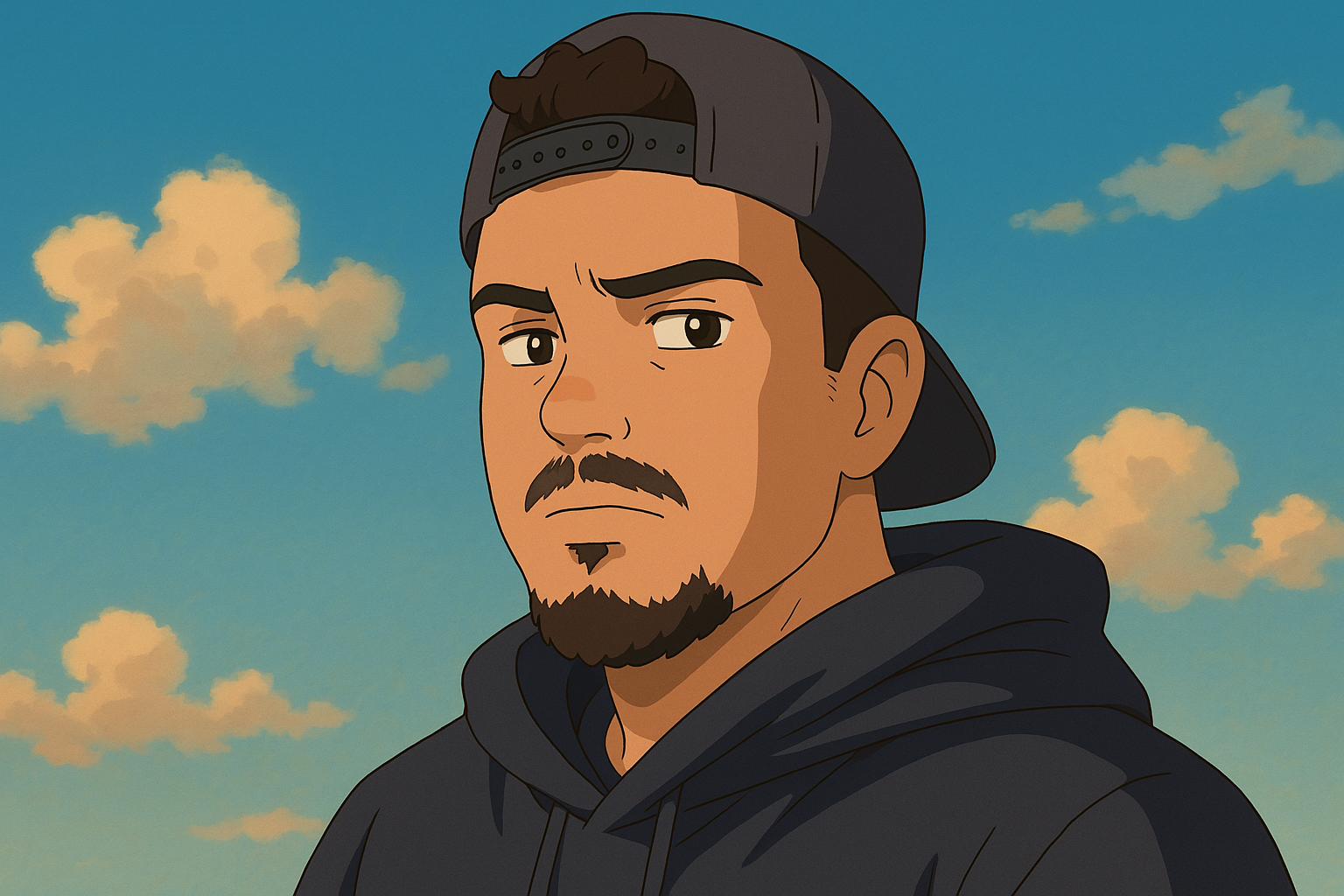 Jose Tavarez | AI & Automation Engineer | Choren Consulting Group Portrait of Jose Tavarez, AI/Automations Engineer at Choren Consulting Group, set against a stylized sky background.