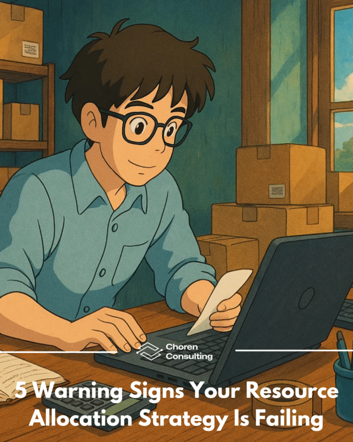 Five warning signs that your resource allocation strategy is failing, leading to project delays and burnout.